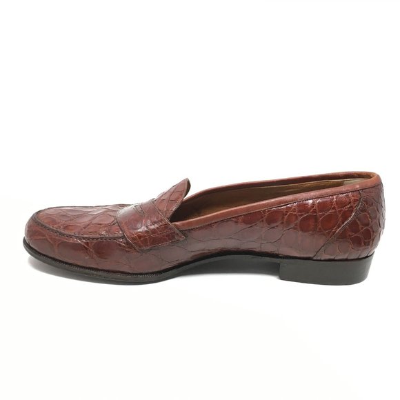 Giuliana Maravalle Loafers Shoe Size 9.5 Crocodile main image 7